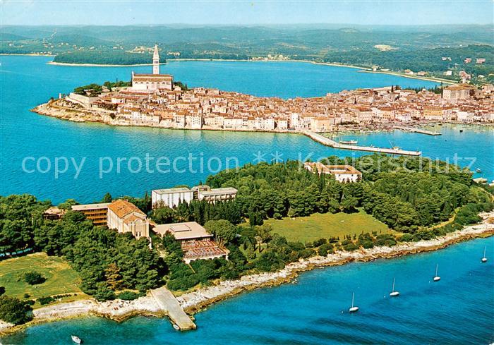 73861710 Rovinj Rovigno Istrien Croatia Kuestenpanorama