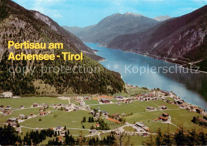 73861935 Pertisau Achensee Fliegeraufnahme