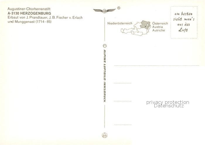 73861960 Herzogenburg Augustiner Chorherrenstift Fliegeraufnahme