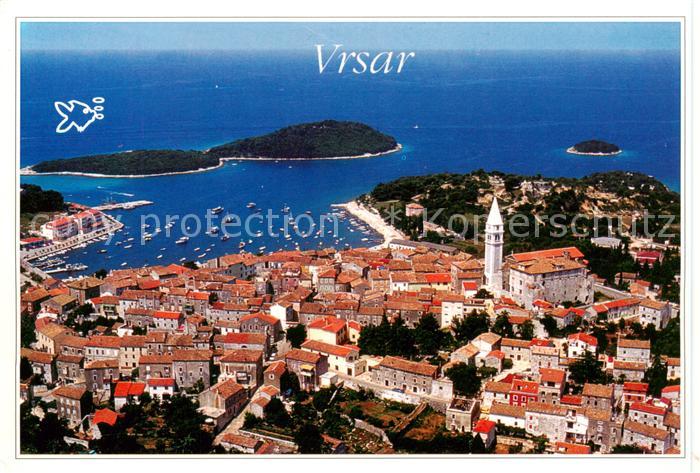 73861996 Vrsar Istria Croatia Fliegeraufnahme