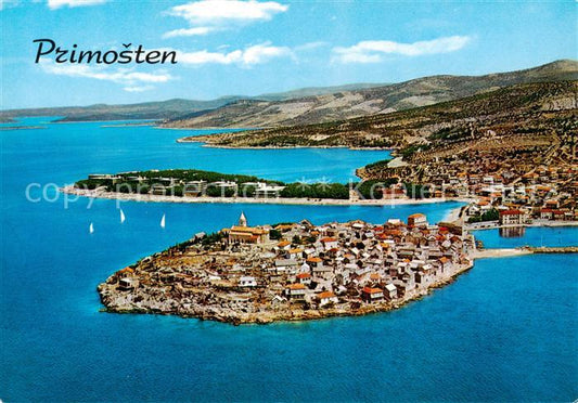 73862008 Primosten Croatia Fliegeraufnahme