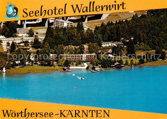 73862021 Poertschach Woerthersee Seehotel Wallerwirt Fliegeraufnahme