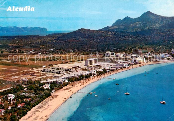 73862168 Alcudia Mallorca ES Panorama Ferienanlagen Hotels Strand