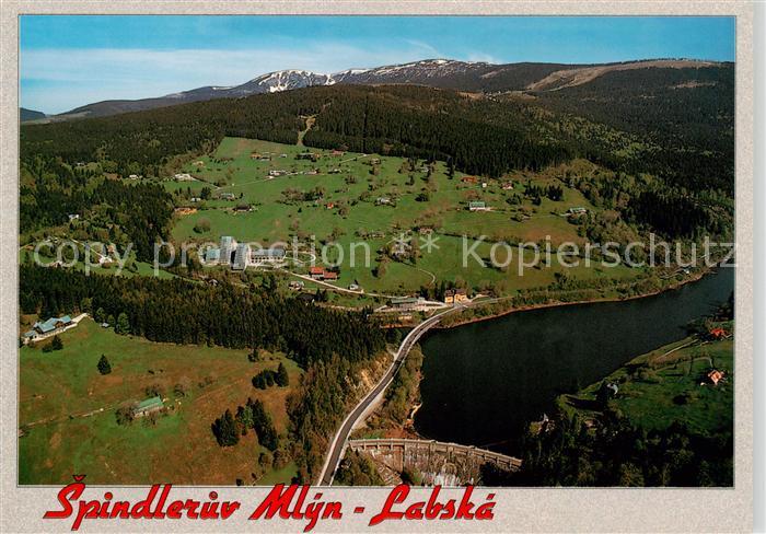 73862242 Spindleruv Mlyn Spindelmuehle Riesengebirge CZ Panorama Labska Bouda St