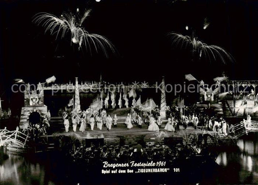 73862456 Bregenz Vorarlberg Bodensee Bregenzer Festspiele 1961 Spiel auf dem See