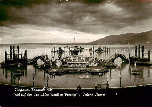 73862464 Bregenz Vorarlberg Bodensee Bregenzer Festspiele 1965 Spiel auf dem See