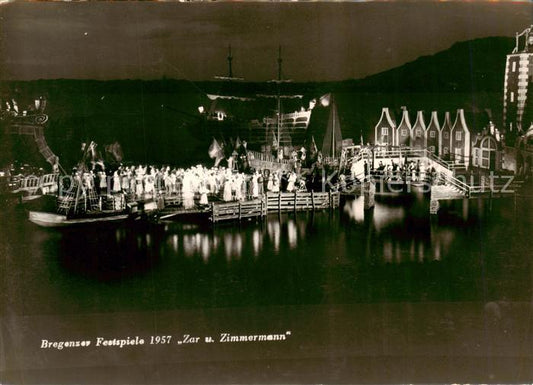 73862465 Bregenz Vorarlberg Bodensee Bregenzer Festspiele 1957 Spiel auf dem See