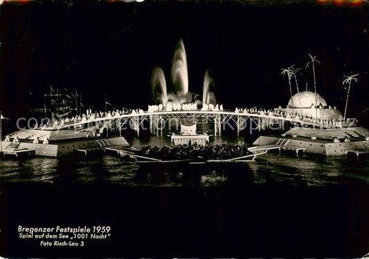 73862471 Bregenz Vorarlberg Bodensee Bregenzer Festspiele 1959 Spiel auf dem See