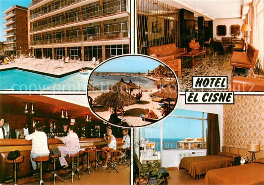 73864606 Can Pastilla Palma de Mallorca ES Hotel El Cisne Pool Gastraum Bar Zimm