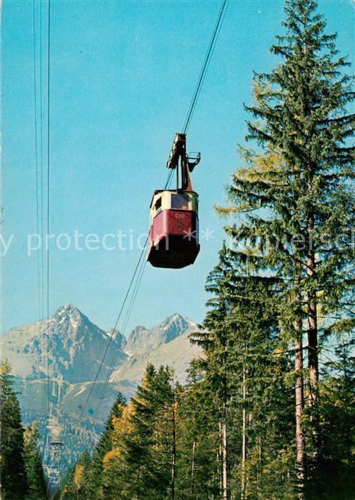 73901758 Seilbahn Cable-Car Telepherique Vysoke Tatry