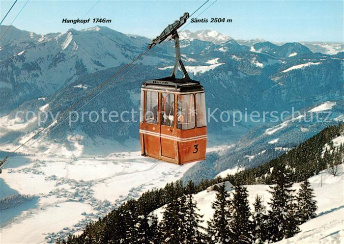 73902244 Seilbahn Cable-Car Telepherique Bezau Bregenzerwald Sonderbach Bezau