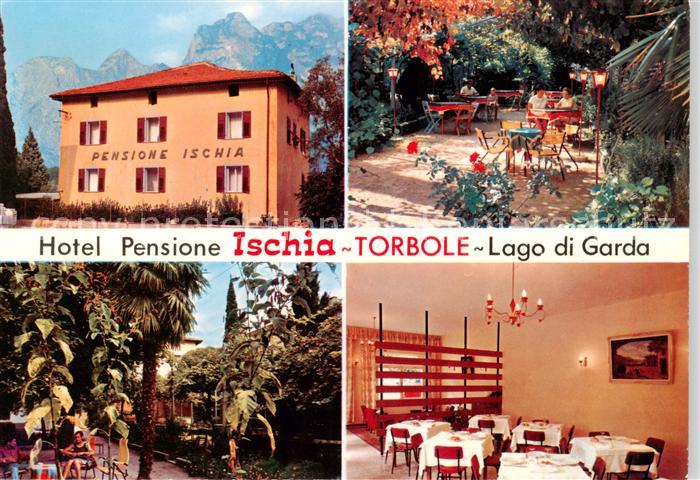 73870444 Torbole Lago di Garda IT Hotel Pensione Ischia Garten Gaststube