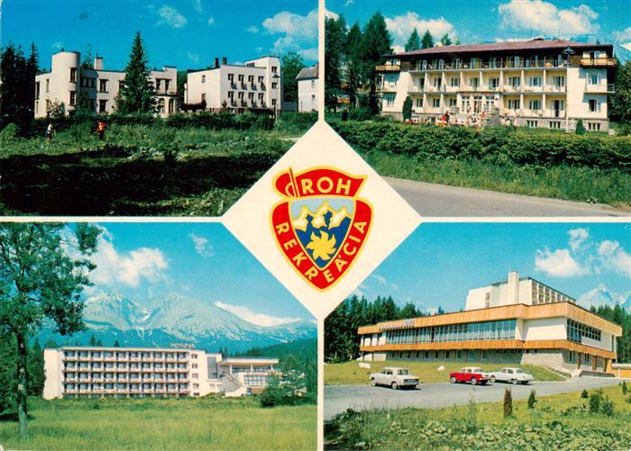 73876088 Vysoke Tatry SK Zotavovna ROH Javorina Volga Uran Morava