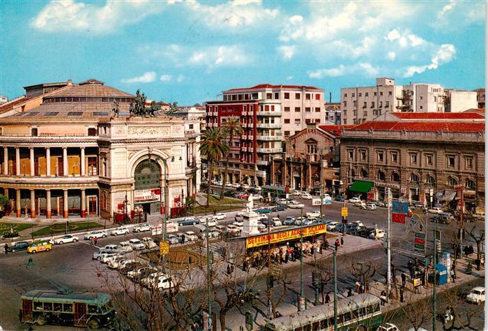 73878468 Palermo  Sicilia Piazza Ruggers Settimo e Politeama Garibaldi