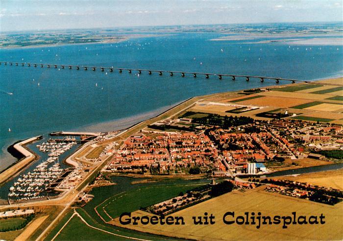 73880708 Colijnsplaat Zeeland NL Fliegeraufnahme