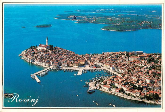 73881382 Rovinj Rovigno Istrien Croatia Fliegeraufnahme