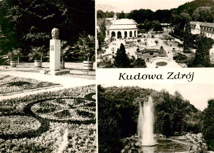 73893130 Kudowa-Zdroj Bad Kudowa Niederschlesien Pomnik Stanislawa Moniuszki Pij