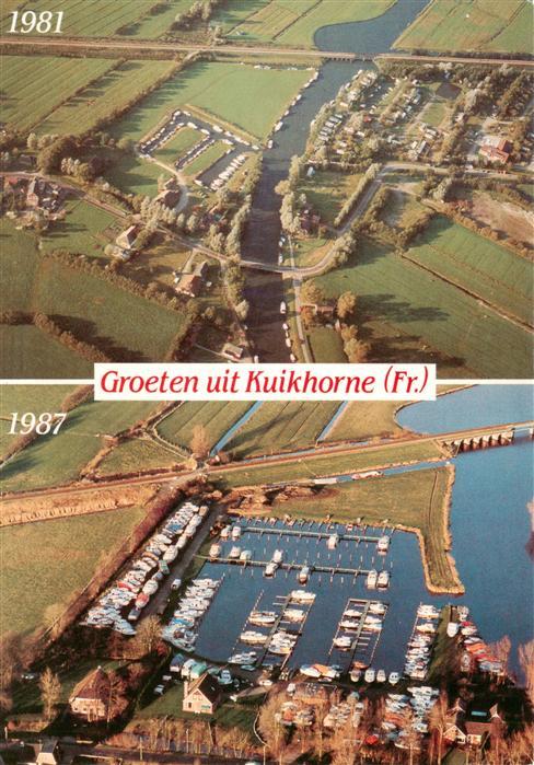 73883984 Kuikhorne Zwaagwesteinde NL Jachthaven t Eibertsnest Fliegeraufnahmen