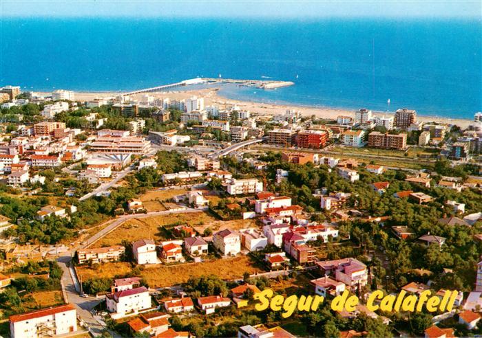 73883996 Segur de Calafell Tarragona ES Playa Fliegeraufnahme