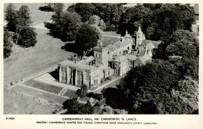 73879657 Carnforth Capernwray Hall Fliegeraufnahme