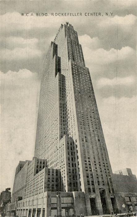 73880405 New York City RCA Building Rockefeller Center