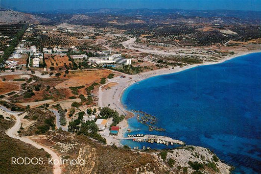 73880645 Rodos Rhodes Rhodos Greece Kolimpia Fliegeraufnahme