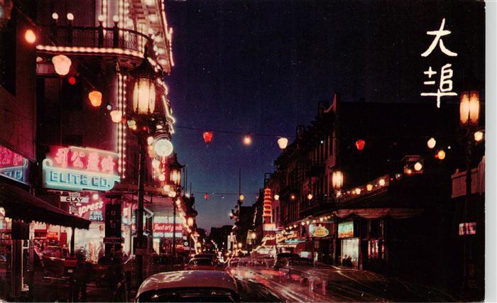 73881152 San Francisco California USA Chinatown at night