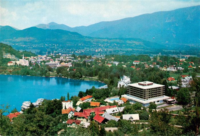 73881244 Bled Slovenia Golf Hotel Fliegeraufnahme