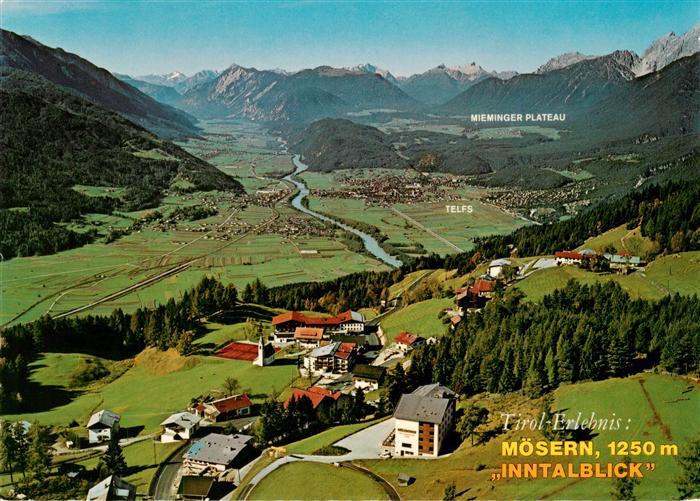 73881440 Moesern Seefeld Tirol AT Inntalblick Fliegeraufnahme