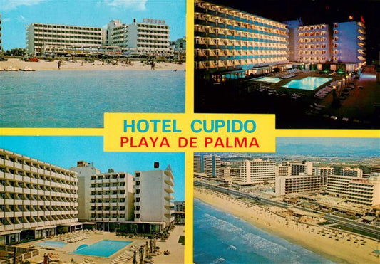 73881560 Playa de Palma Mallorca Hotel Cupido Pool Strand Fliegeraufnahme