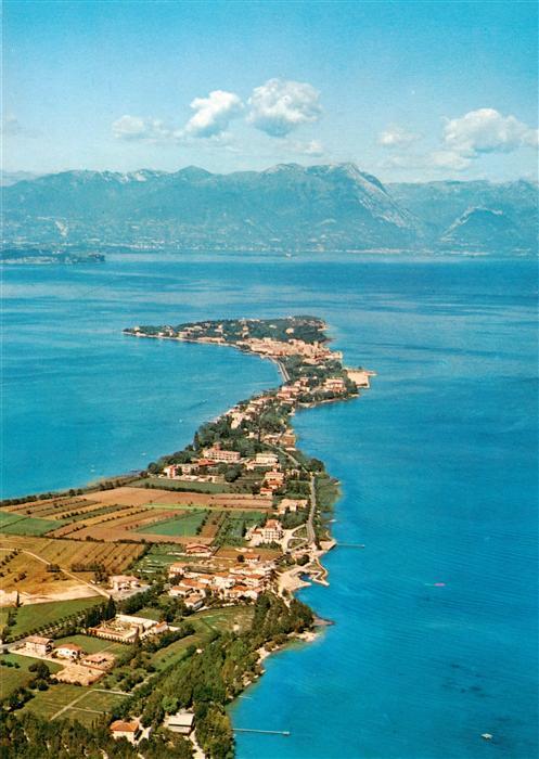 73881642 Sirmione Lago di Garda Fliegeraufnahme