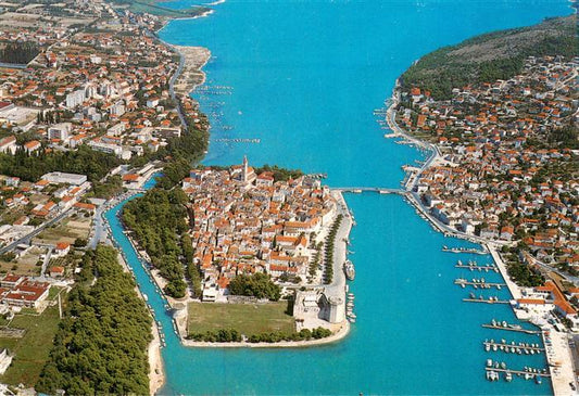 73881760 Trogir Trau Croatia Fliegeraufnahme