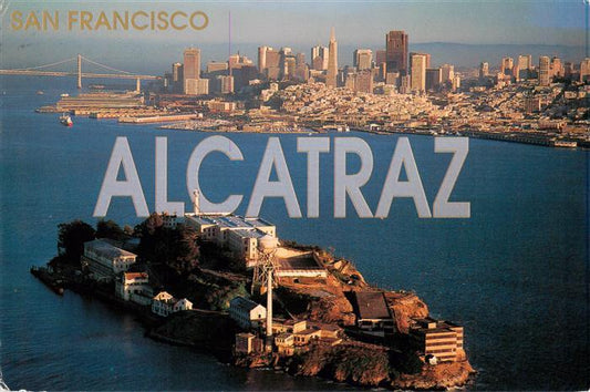 73881930 Alcatraz San Francisco Fliegeraufnahme