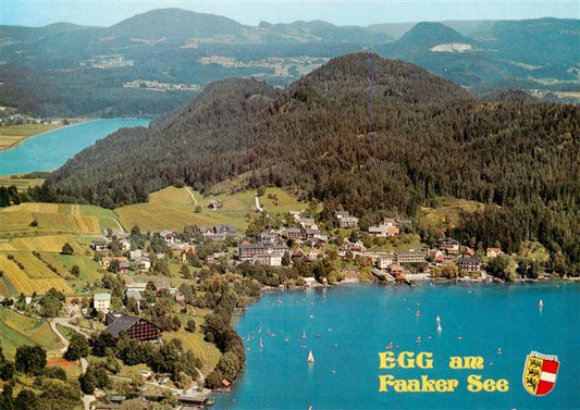 73881993 Egg Faakersee Kaernten AT Fliegeraufnahme