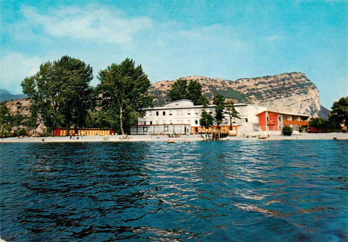 73882365 Torbole Lago di Garda IT Hotel Lido Blu Ansicht vom Meer aus