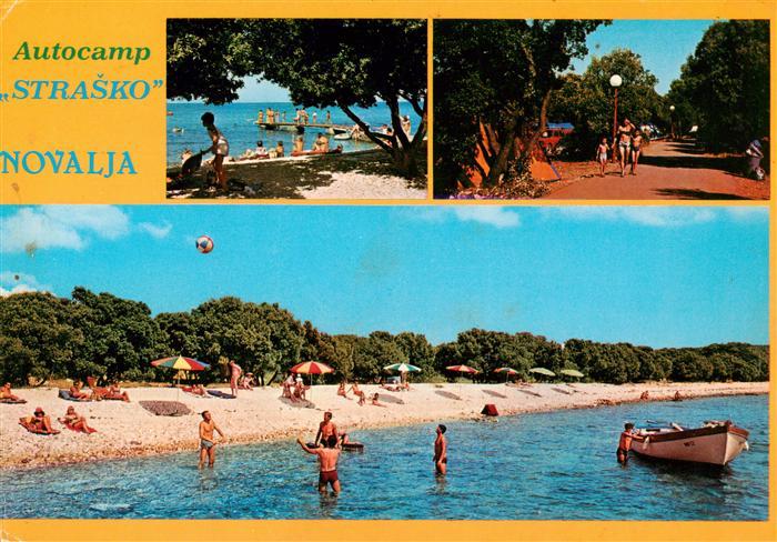 73882627 Novalja Novalje Croatia Autocamp Strasko Strandpartien