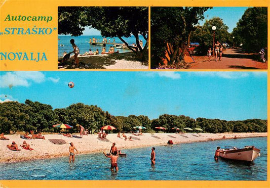 73882627 Novalja Novalje Croatia Autocamp Strasko Strandpartien