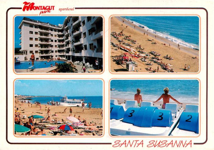 73882727 Santa Susanna Cataluna ES Montagut Park Aparthotel Strandpartien