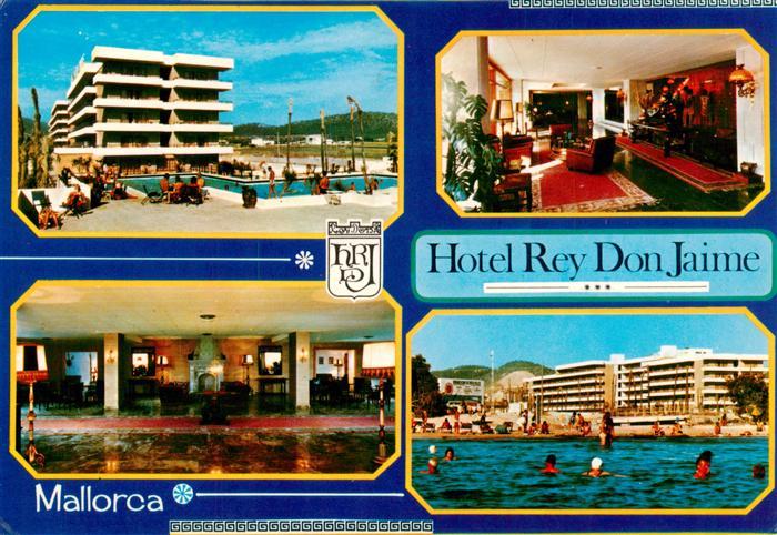 73883430 Santa Ponsa Mallorca ES Hotel Rey Don Jaime Foyer Pool Strandbad