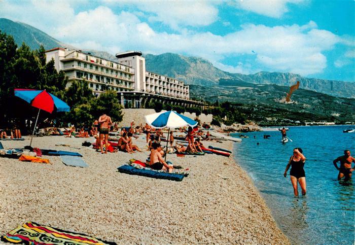 73886267 Tucepi Makarska Croatia Strandpartie