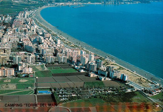 73892863 Torre del Mar Malaga ES Camping Torre del Mar Fliegeraufnahme