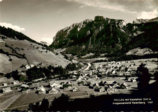 73894227 Mellau Vorarlberg Panorama mit Kanisfluh Bregenzerwald Vorarlberg