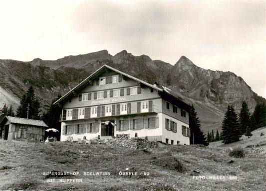 73895186 Au Bregenzerwald Alpengasthof Edelweiss mit Klippern