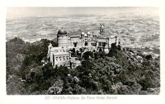 73897762 Sintra PT Palacio da Pena Fliegeraufnahme