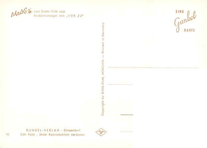 73937369 Mecki Nr. 10 von Diehl-Film und Redaktionsigel von "HoeR ZU"