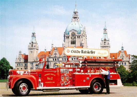 73912331 Feuerwehr Fire-Brigade Pompiers Bomberos Gilde Loeschzug New Yorker Feu