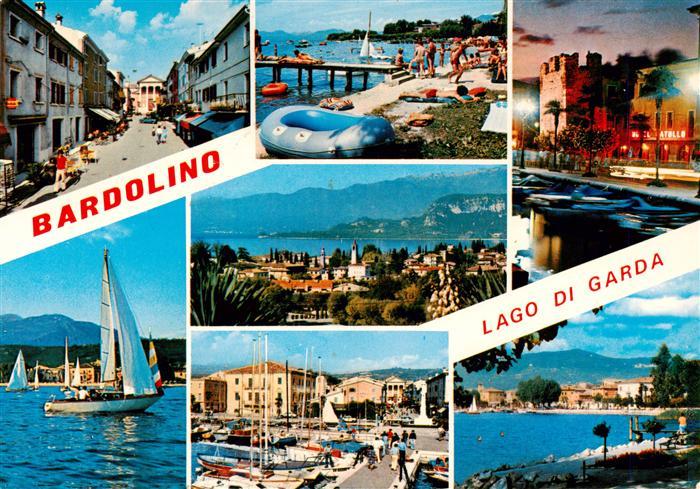 73902634 Bardolino Lago di Garda IT Vues partielles plage port partie voile