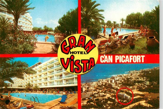 73904059 Can Picafort Mallorca ES Hotel Gran Vista Pools Fliegeraufnahme