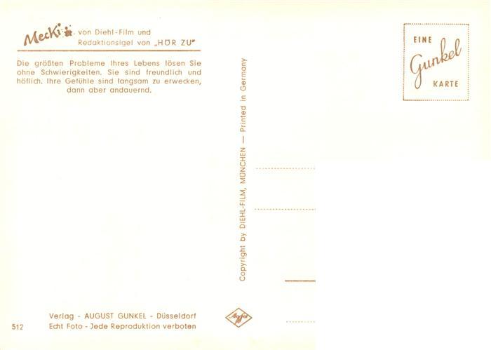 73924342 Mecki Nr. Nr. 512 Diehl-Film HoeR ZU Sternzeichen Schuetze