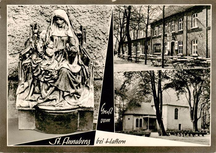 73912939 St Annaberg Oberschlesien PL Gnadenbild Wallfahrtskirche St Anna und Ga